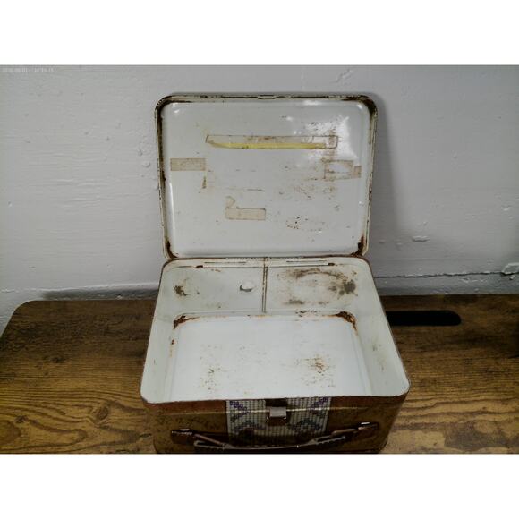 Vintage 1977 How The West Was Won Metal Lunchbox by Aladdin Western TV Show - Picture 8 of 8